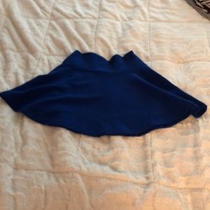 Bright Blue Circle Skirt